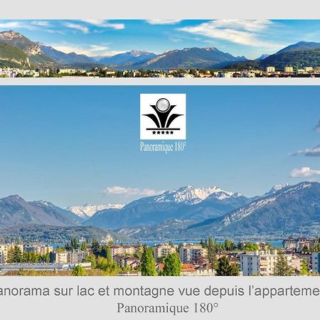 Panoramique 180 Lac Et Montagne Et Nid Secret Spa Romantique آنسي المظهر الخارجي الصورة
