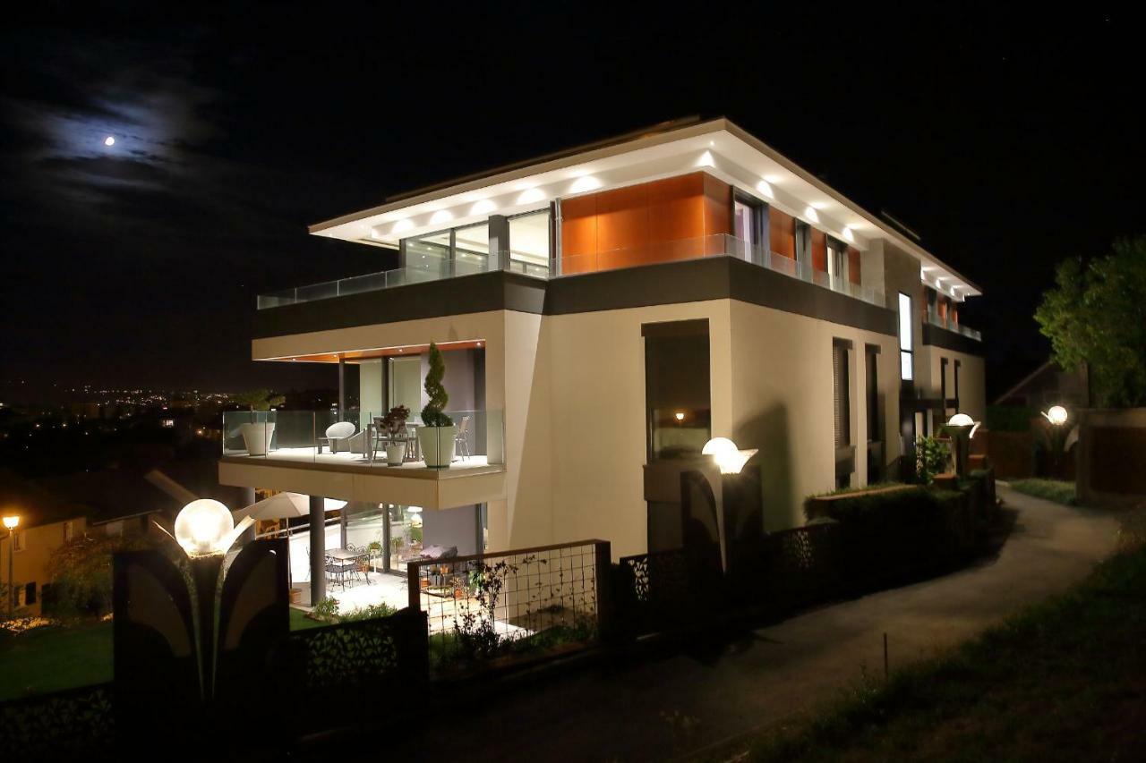 Panoramique 180 Lac Et Montagne Et Nid Secret Spa Romantique آنسي المظهر الخارجي الصورة